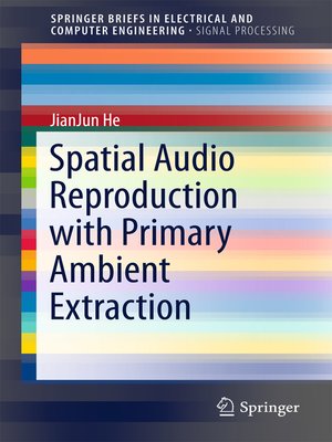cover image of Spatial Audio Reproduction with Primary Ambient Extraction